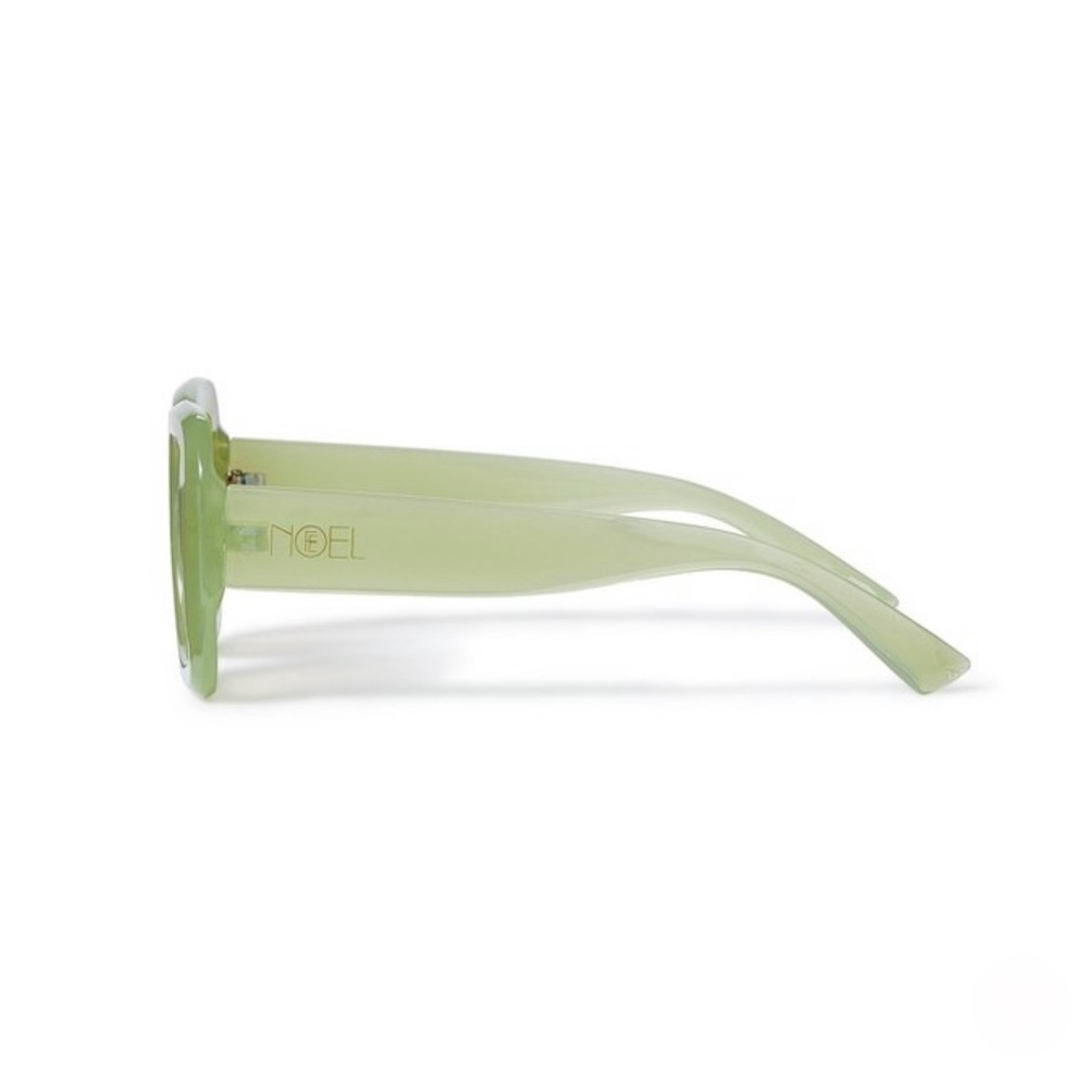 NWT Fe Noel x Target Light Green Square Sunglasses - Picture 5 of 5